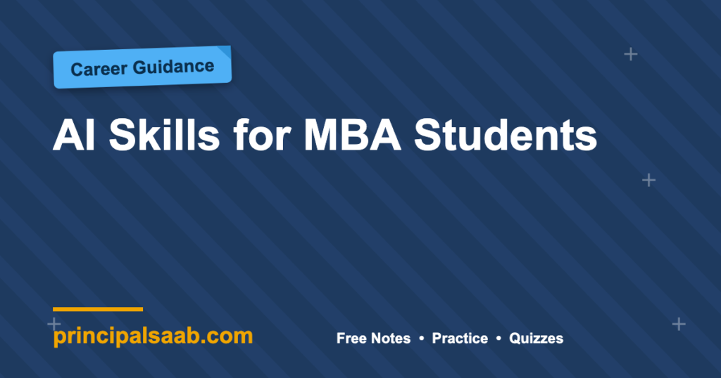 AI Skills for MBA Students